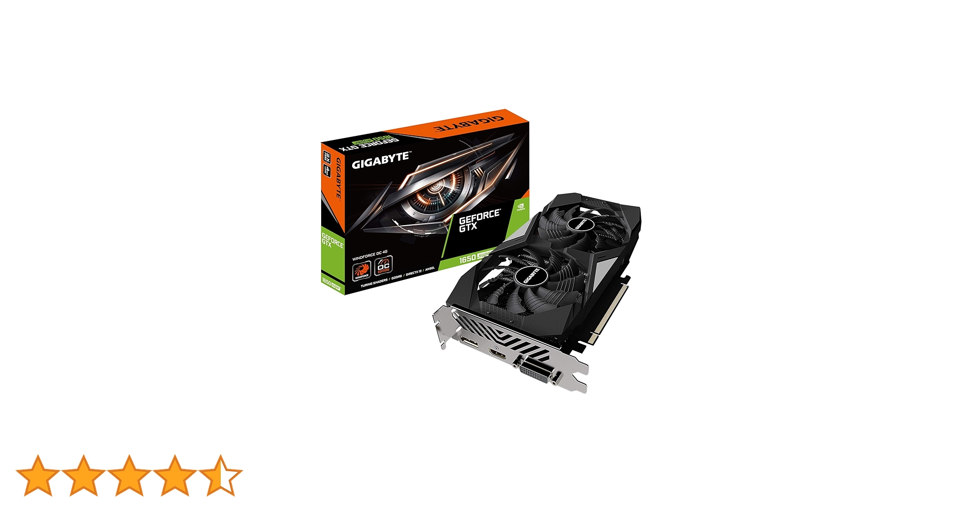 グラフィックボード・グラボ・ビデオカード GIGABYTE 1650super GV-N165SWF2OC-4GD GV-N1656WF2OC-4GD | GV-N1656WF2OC-4GD | GIGABYTE(ギガバイト